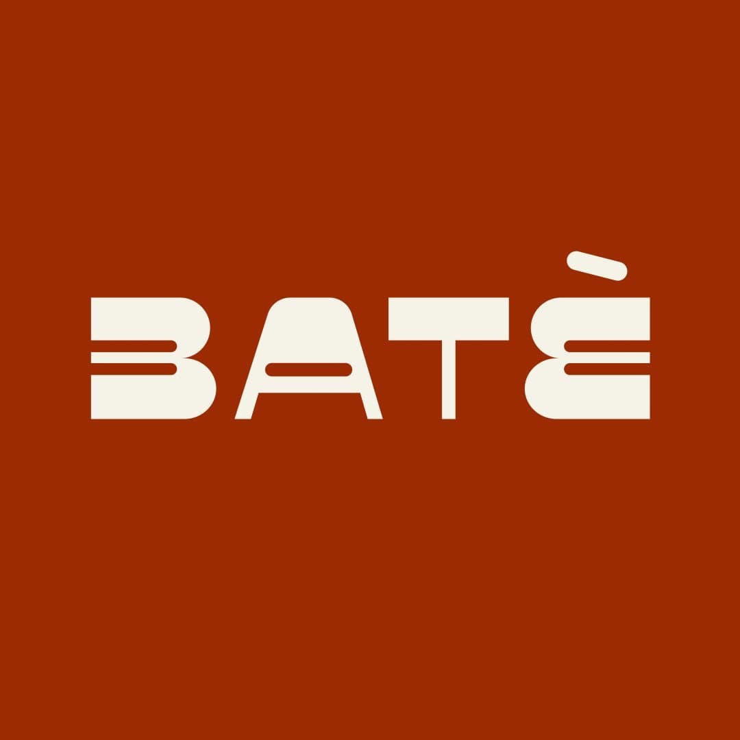 Bate Logo Center Sticker